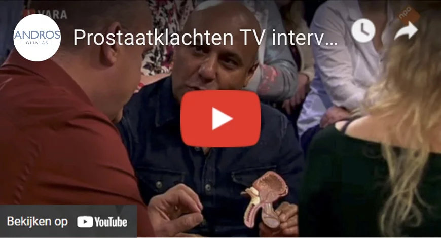 Bekijk Prostaatklachten TV interview op Youtube